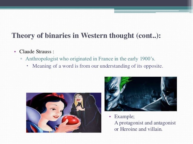 discuss the significance of binary oppositions The next philosopher i will discuss with regard to this topic is heraclitus binary oppositions in wit essay more about theory of opposition essay. discuss the significance of binary oppositions The next philosopher i will discuss with regard to this topic is heraclitus binary oppositions in wit essay more about theory of opposition essay.