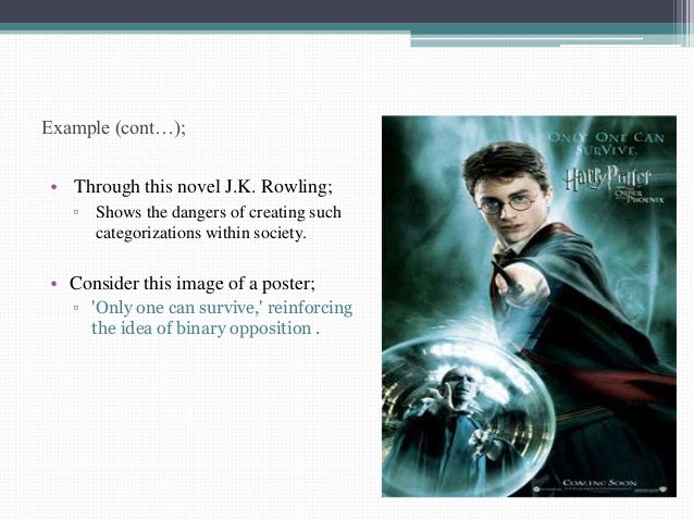 binary opposition definition literature