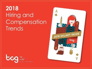 2018
Hiring and
Compensation
Trends
 