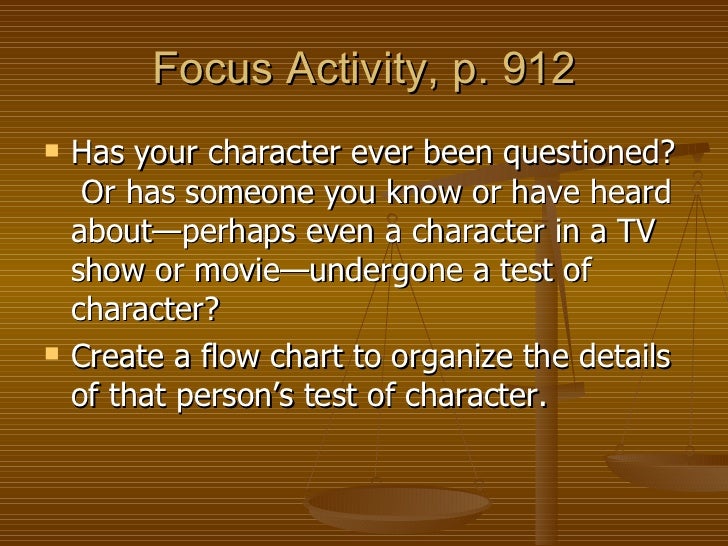 The Crucible Act 1