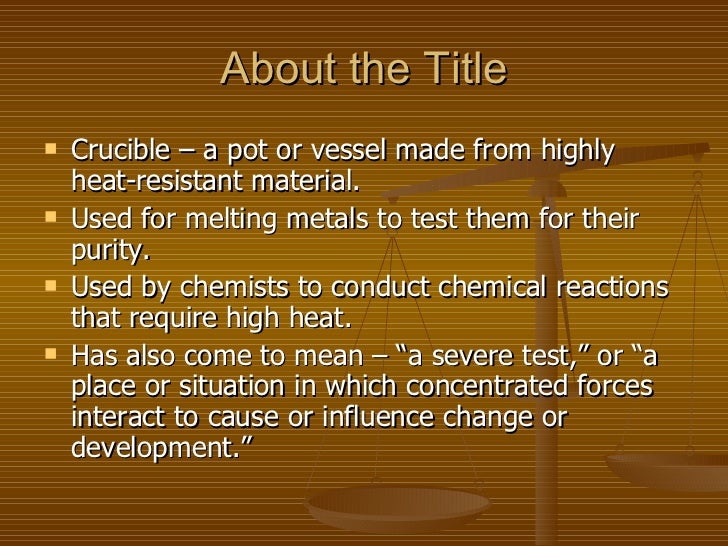 The Crucible, Act 1