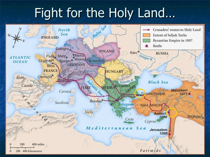 Crusades Map Holy Land The Impact Of Holy Land Crusades On State