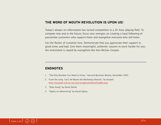 The Customer Evangelist Manifesto