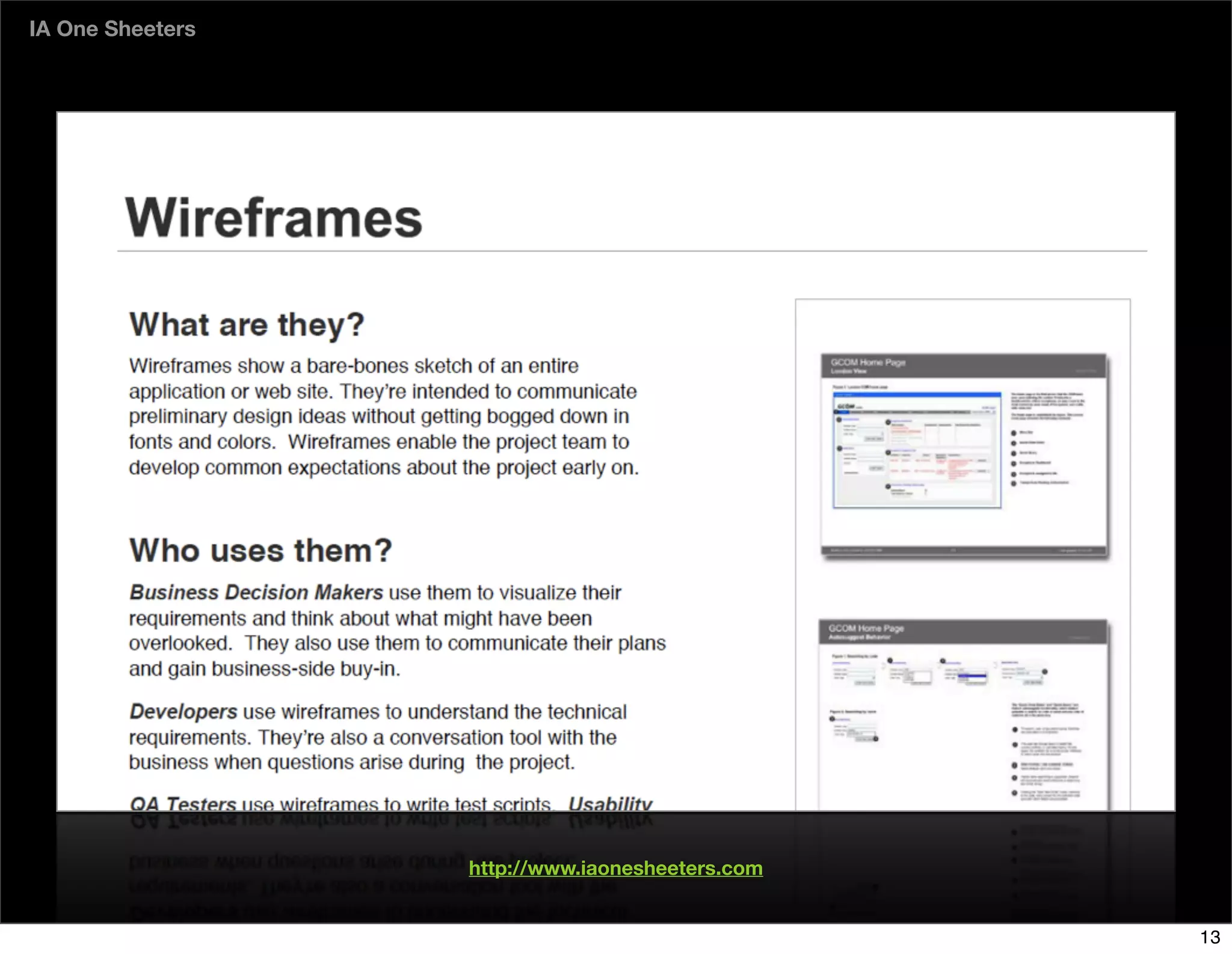The Days of Web Standards "IA" 20070715