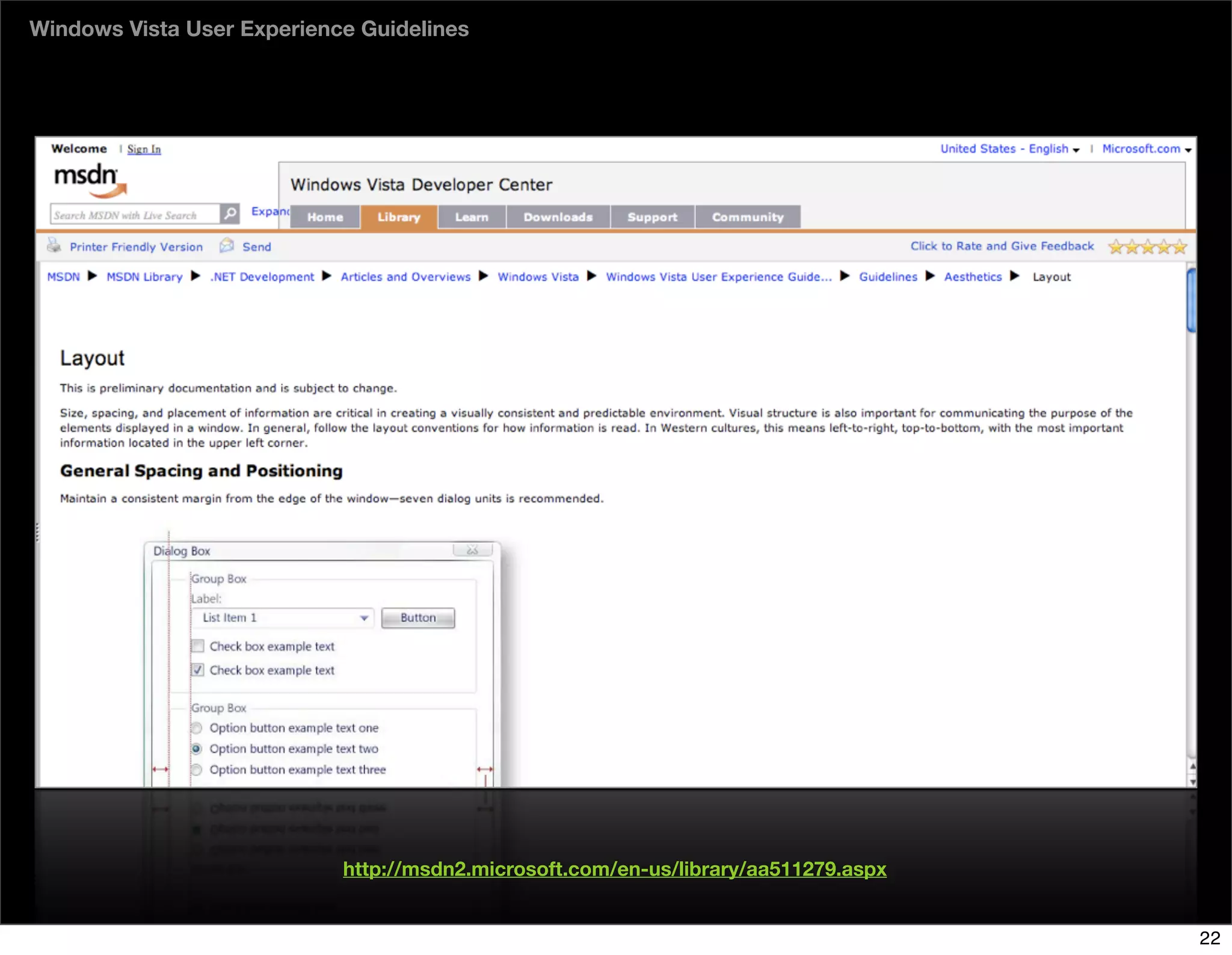 The Days of Web Standards "IA" 20070715