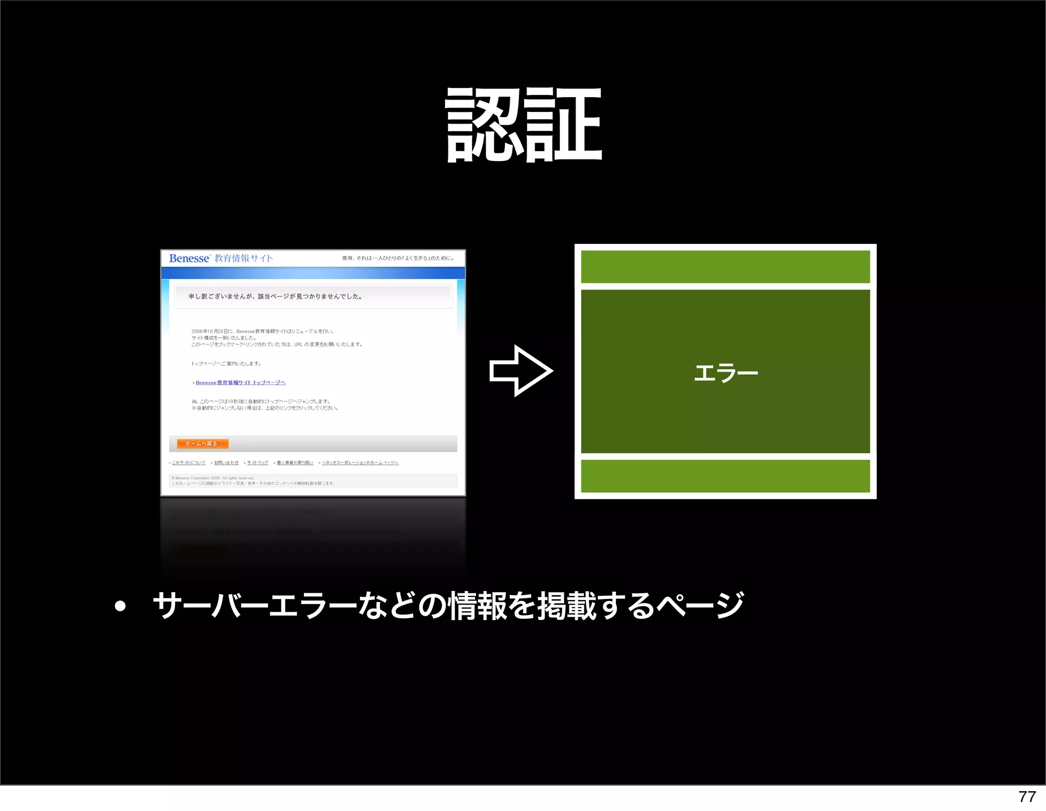 The Days of Web Standards "IA" 20070715