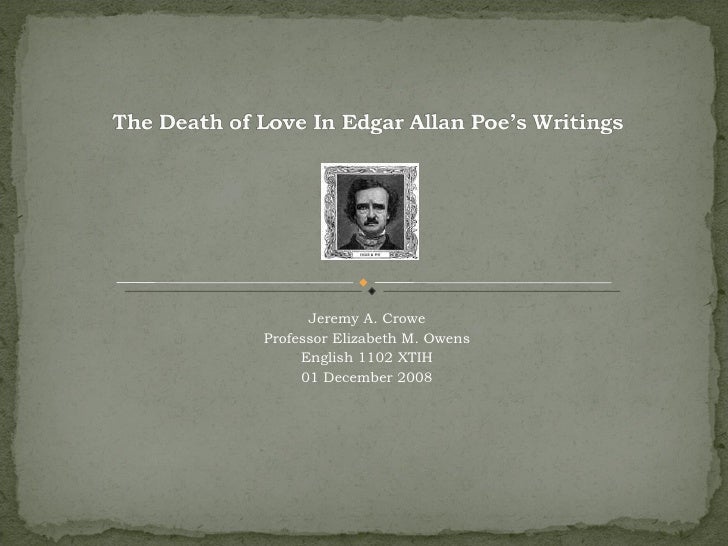 writings of edgar allan poe writings of edgar allan poe