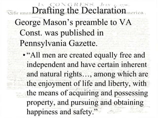 The Declaration Of Independence