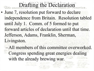 The Declaration Of Independence