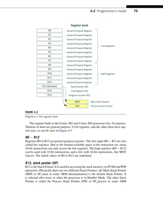 Register 3 Core The Definitive Guide to ARM Cortex-M3 and Cortex-M4, Third Edition | PDF