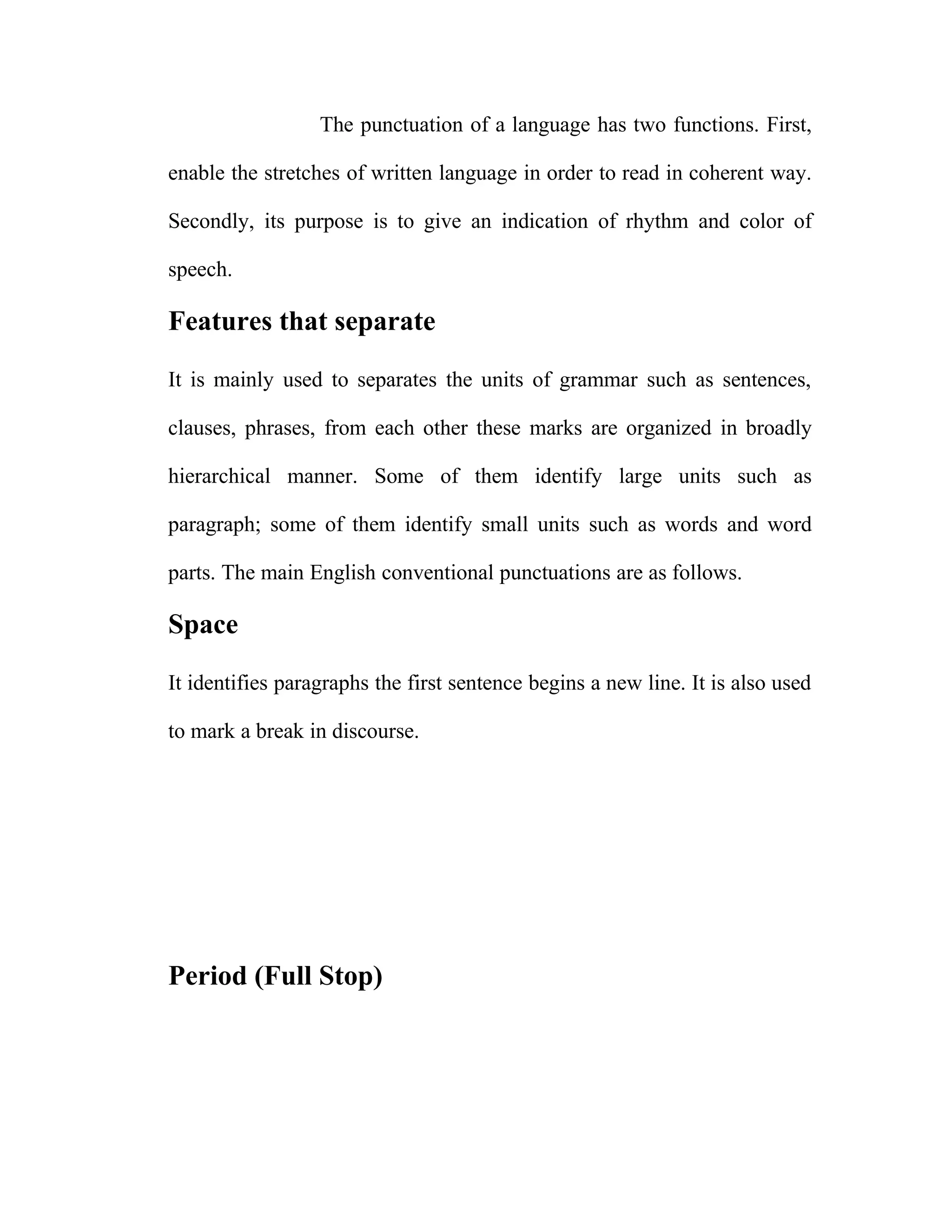 The Development Of Writing