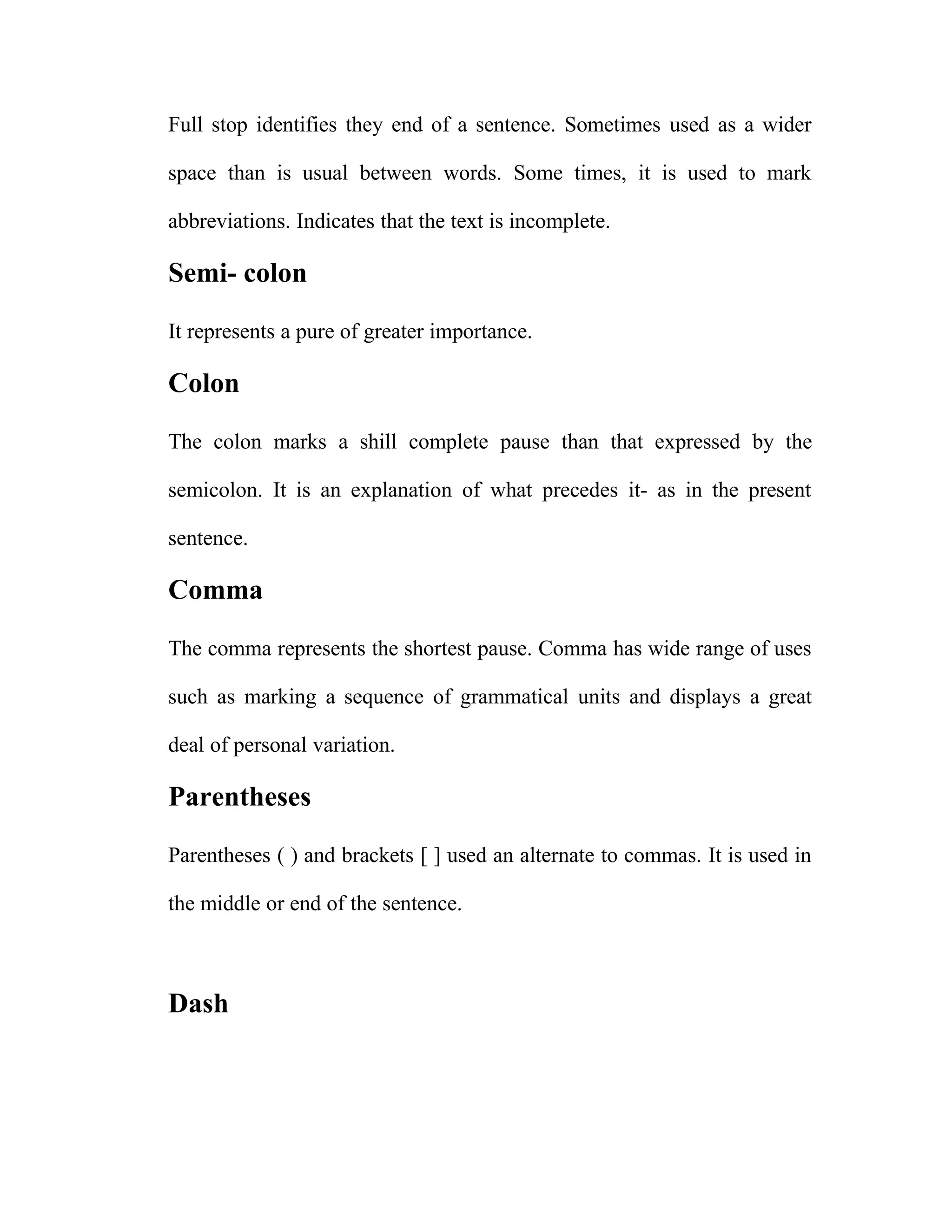 The Development Of Writing