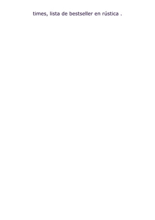 times, lista de bestseller en rústica .
 