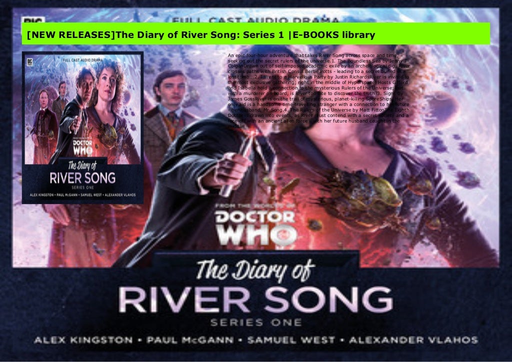 [NEW RELEASES]The Diary of River Song Series 1 EBOOKS library