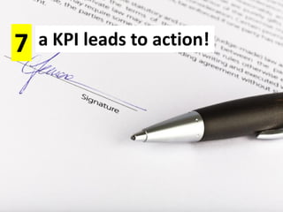 The difference between a KPI and a Metric