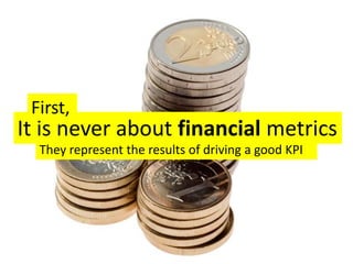 The difference between a KPI and a Metric