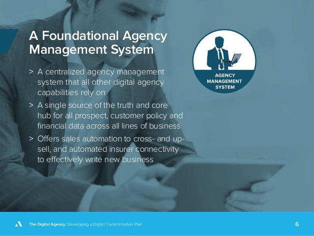 The Digital Insurance Agency Developing a Digital