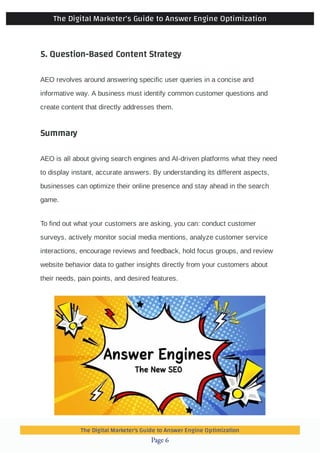 The Digital Marketers Guide to Answer Engine Optimisation | PDF