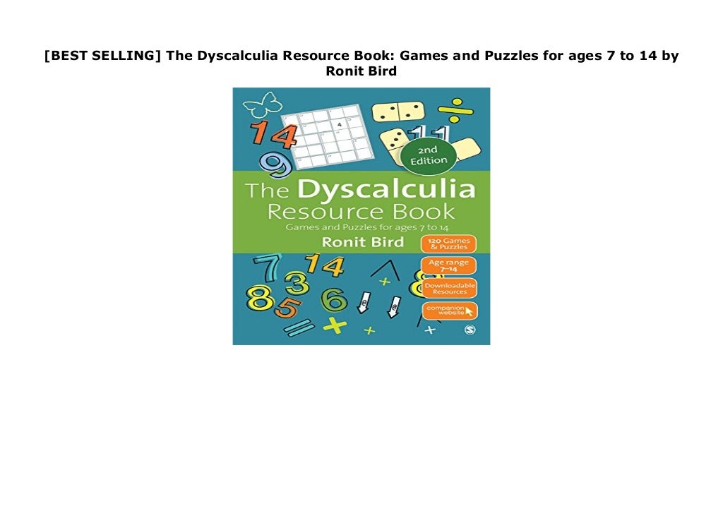 [BEST SELLING] The Dyscalculia Resource Book Games and Puzzles for