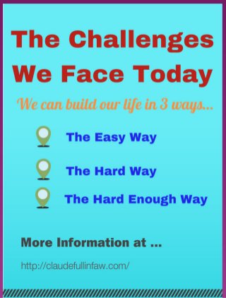 The Challenges - To Create Success In Network Marketing
