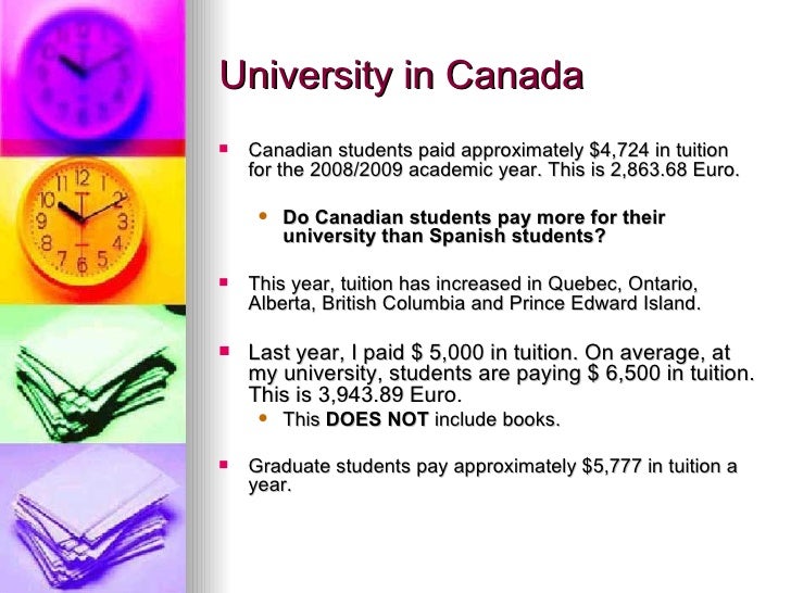 education in canada ppt