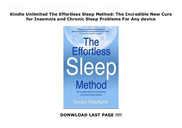 the effortless sleep method the effortless sleep method