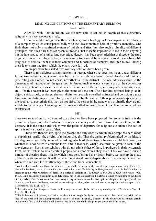 The elementaryformsofthereligiouslife