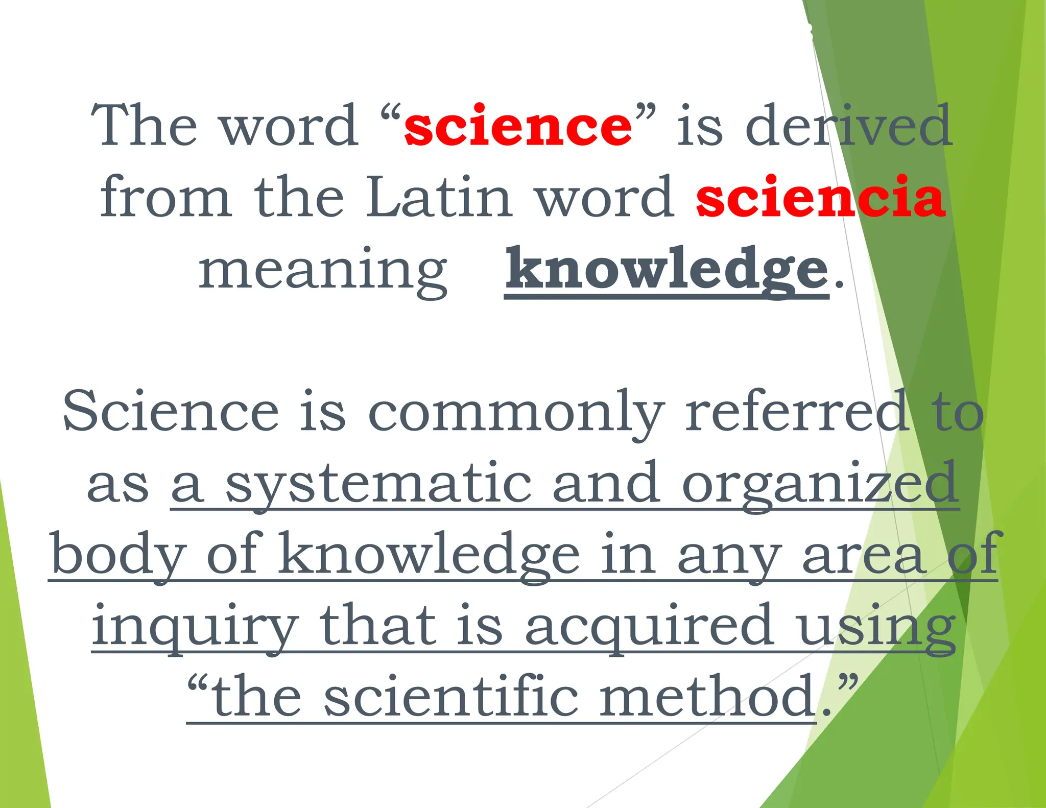SUMMER BY THE SEA COLORING BOOK – PICTURE 3
The word “science” is derived
from the Latin word sciencia
meaning knowledge.
Science is commonly referred to
as a systematic and organized
body of knowledge in any area of
inquiry that is acquired using
“the scientific method.”
 