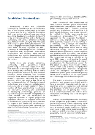 The emerging ecosystem of entrepreneurial social finance in asia | PDF