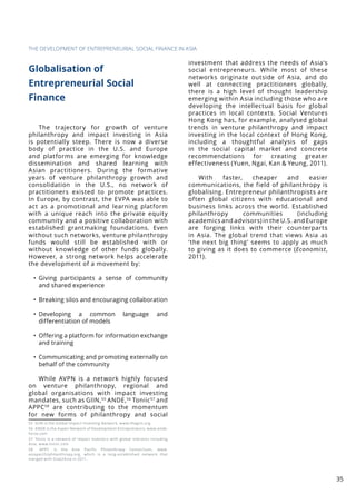 The emerging ecosystem of entrepreneurial social finance in asia | PDF