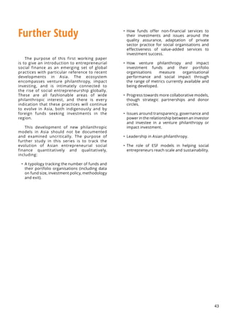 The emerging ecosystem of entrepreneurial social finance in asia | PDF