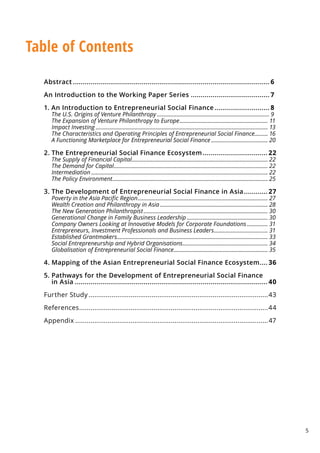The emerging ecosystem of entrepreneurial social finance in asia | PDF