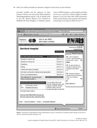 Emerging Web 2.0 Social Software