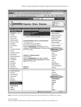 Emerging Web 2.0 Social Software