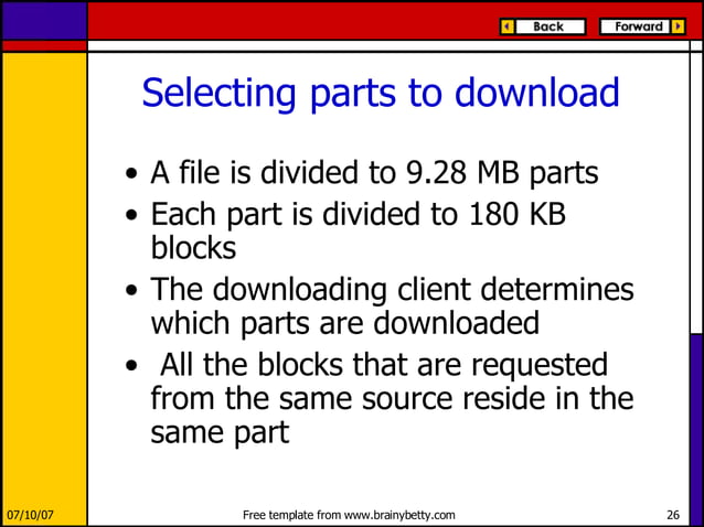 The eMule application of the eDonkey protocol | PPT