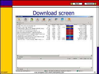 Download screen 