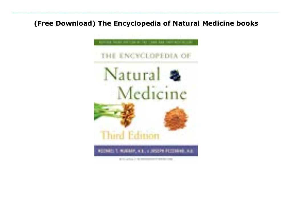 (Free Download) The Encyclopedia of Natural Medicine books