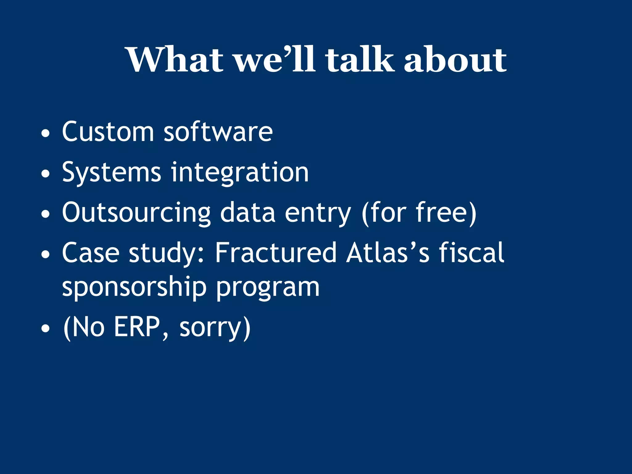 The End of Data Entry: Liberate Your Organization Through Automation and Integration