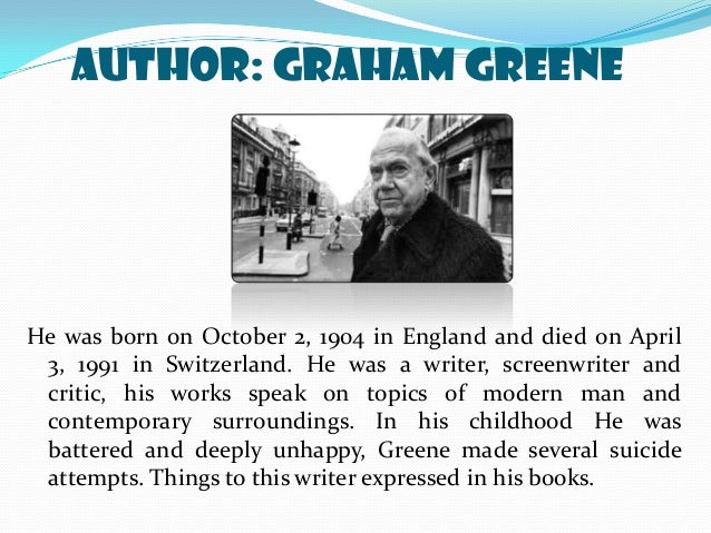The end of the party by graham greene essay