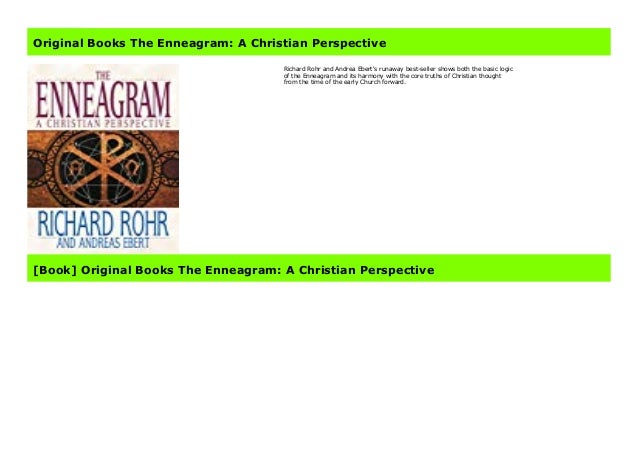 Original Books The Enneagram A Christian Perspective