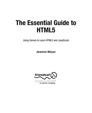 The essential-guide-to-html5 | PDF