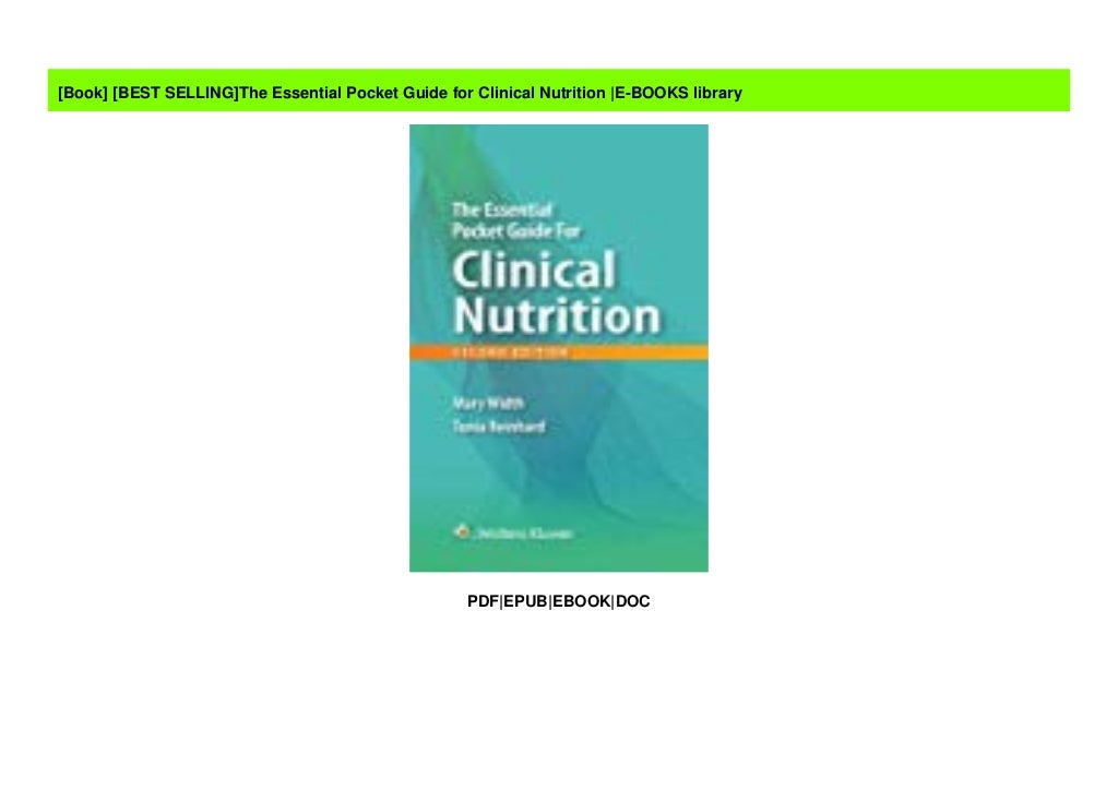 BEST SELLING The Essential Pocket Guide For Clinical Nutrition E best-selling-the-essential-pocket-guide-for-clinical-nutrition-e