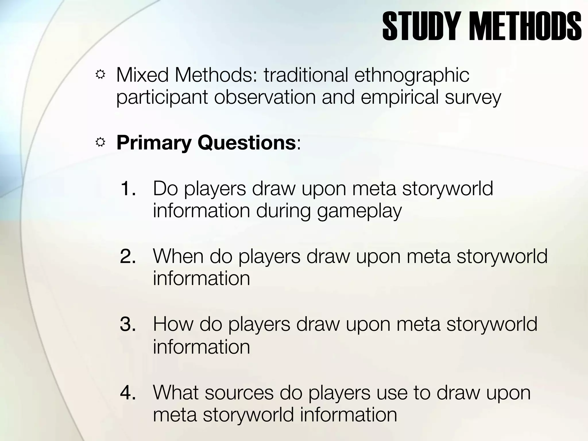 The Ethnography Of Tabletop Miniature Game Storyworlds