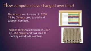 The evolution-of-computers | PPT