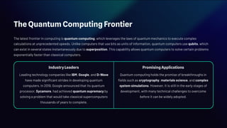 The Evolution of Computing: From Mainframes to Quantum Computers | PDF