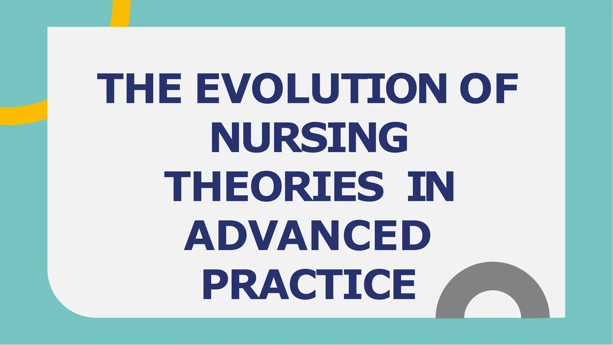 The Evolution of Nursing Theories in Advanced Practice | PPT