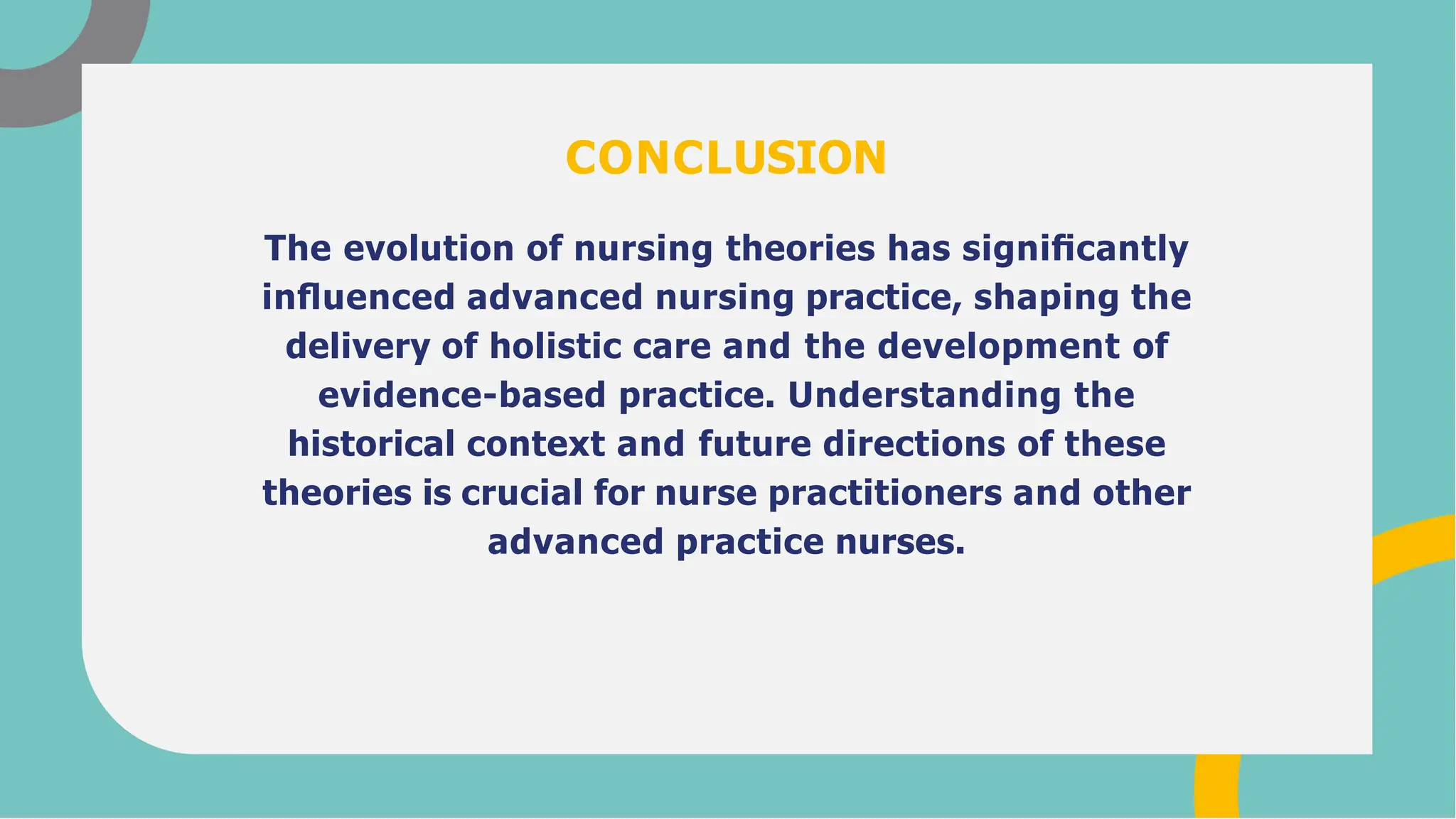 The Evolution of Nursing Theories in Advanced Practice | PPTX