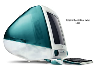 Original Bondi Blue iMac 1998 
