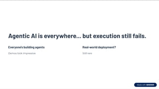 The Execution Gap - Why Agentic AI Still Misses the Real Enterprise ...