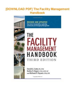 ⚡[PDF]⚡ The Facility Management Handbook